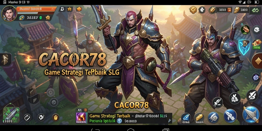 Tampilan menarik dari gameplay SLG yang menegangkan.