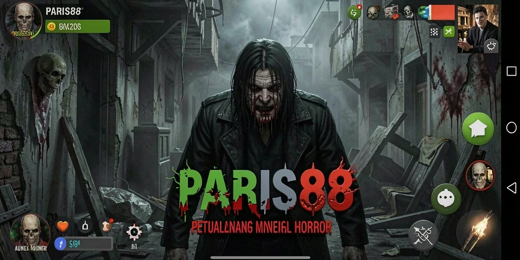 Gameplay seram dengan atmosfer mencekam di PARIS88.