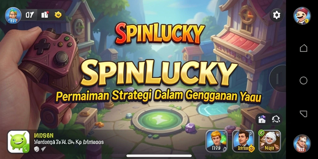 Tampilan gameplay seru dalam SPINLUCKY yang penuh strategi.